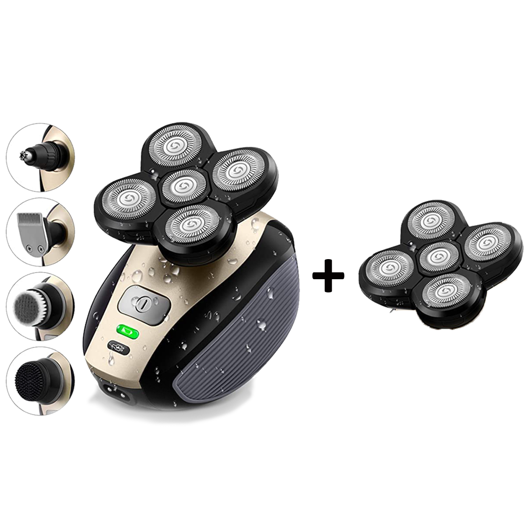 Alpha Pro™ 5 in 1 Skull Shaver Kit