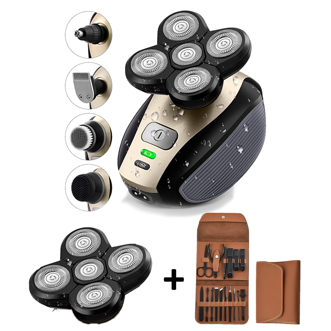 Alpha Pro™ 5 in 1 Skull Shaver Kit